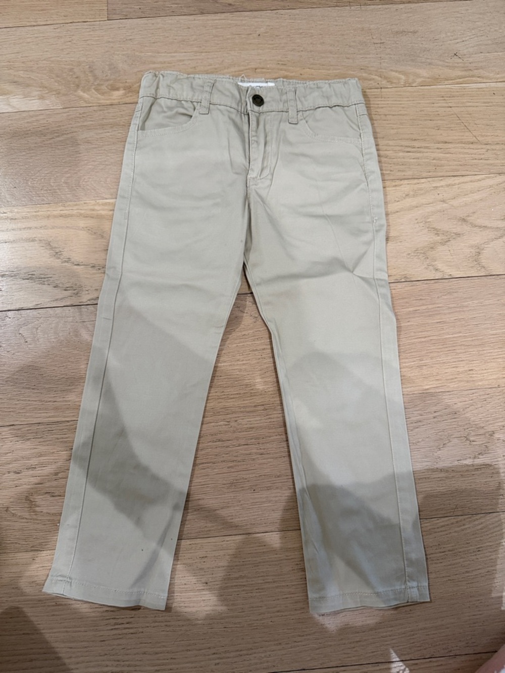 Boys' Classic Tan Chino Pants- Appaman 4T